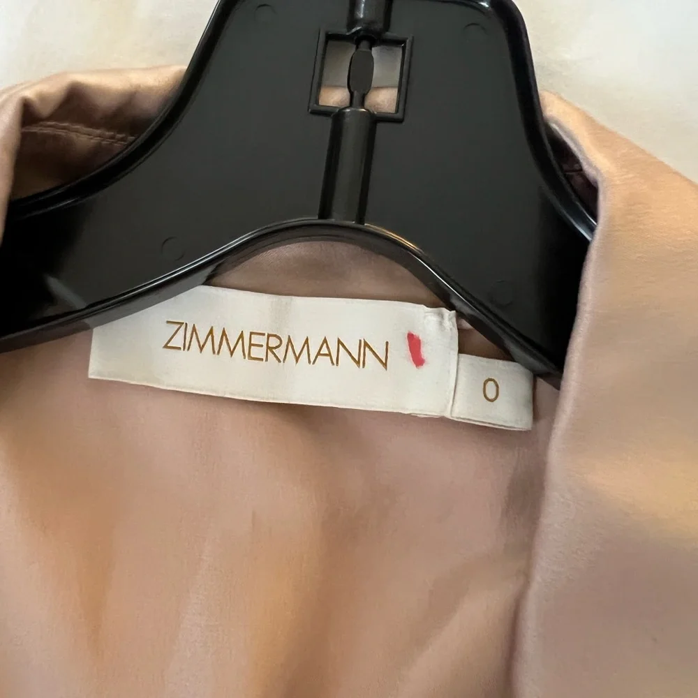 Elegant Satin Wrap Dress - Picture 3 of 3